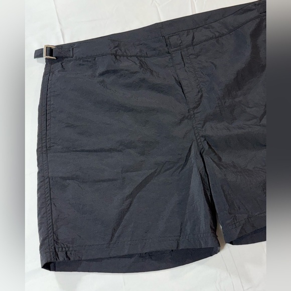 BUGATCHI Men's black nylon swim trunks size 38 - Picture 2 of 10